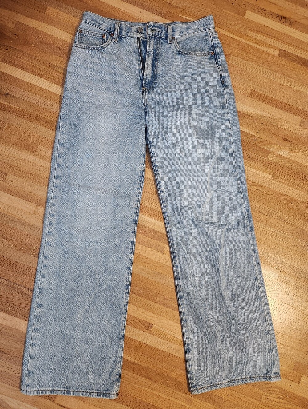 Aritzia Denim Forum High Rise Wide Leg Size 27